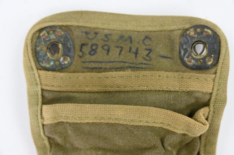 US WW2 Compass & Pouch