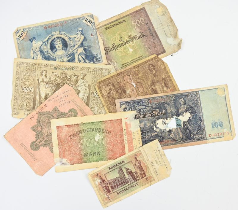 German Third Reich Era Banknotes