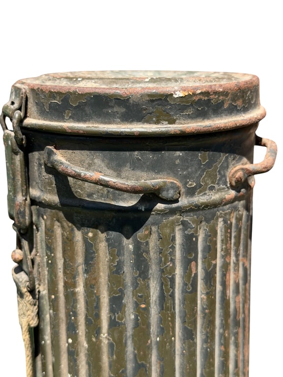 Camouflaged Gasmask Canister