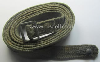 'Standard-issue'-pattern- (ie. typical WH-issue) carrying-strap (ie. 'Tragelasche') as...