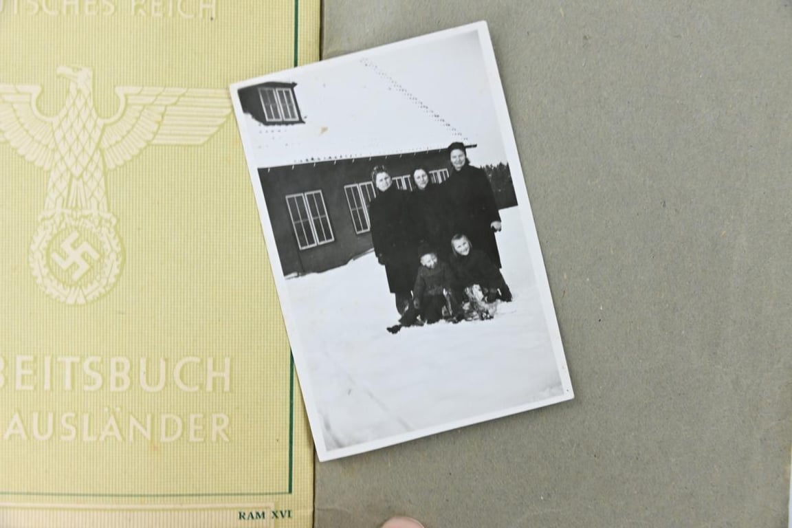 German Third Reich Foreigner (Dutch) Workers Pass