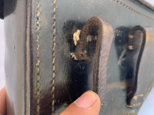 WH (Heer)/Waffen-SS Leather P08 Holster -1941-