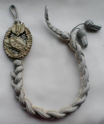 A Panzer marksmanship Lanyard Grade 11 (Schützenschnur für...