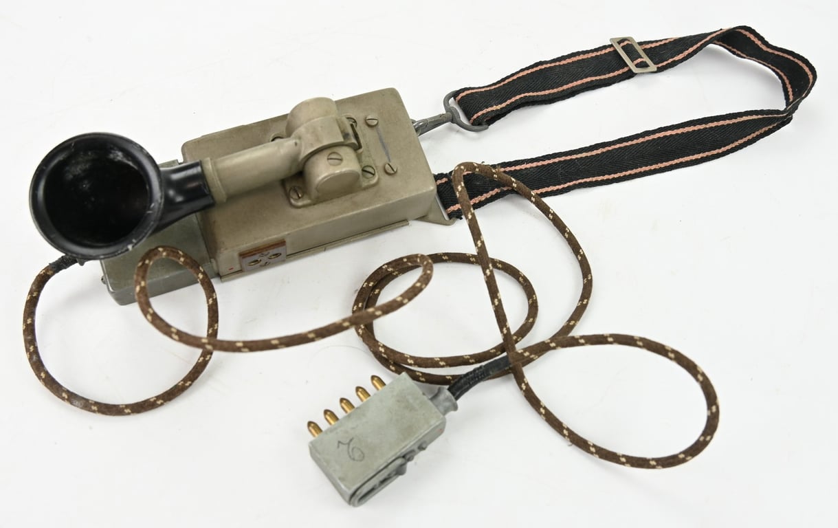 German WH Signal Troops FF33 Breast Microphone 1940