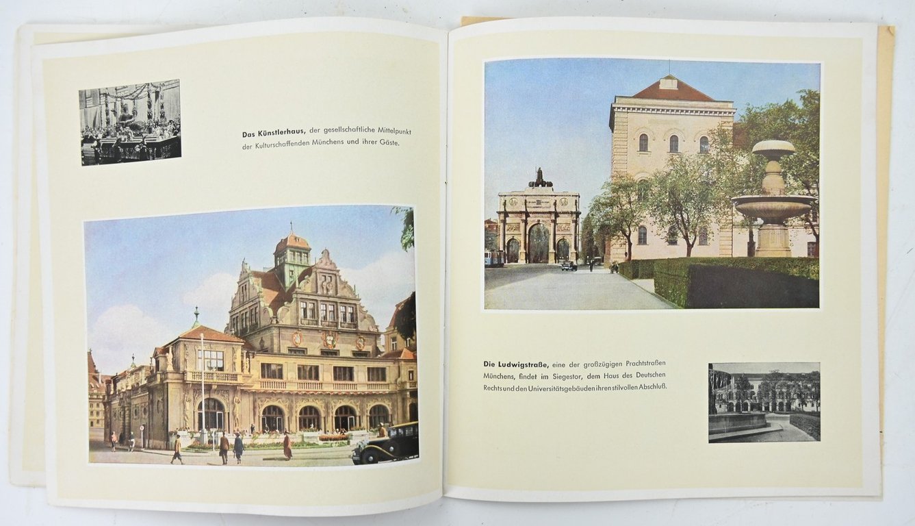 German Third Reich Tourist Information Booklet  München