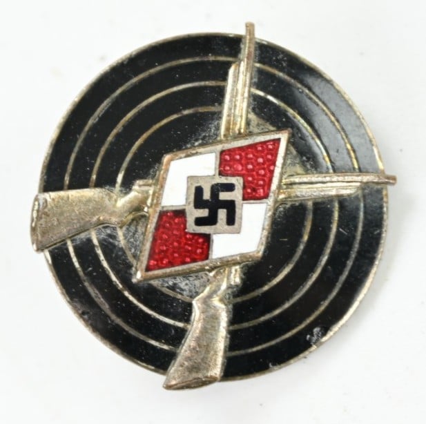 German Hitler Youth Marksmanship Badge in Silver