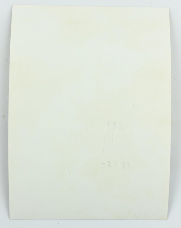 Signature of Luftwaffe KC Recipient 'Fritz Aechtner'