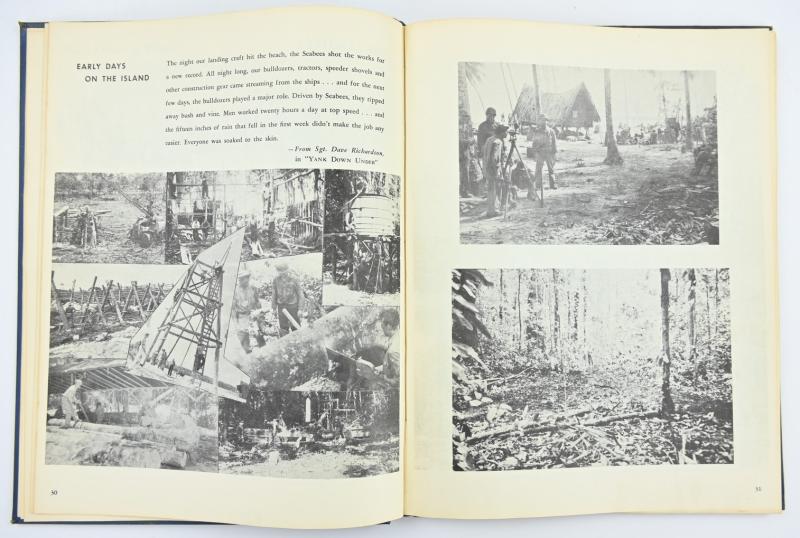 US WW2 History Book of the 60th Seabees