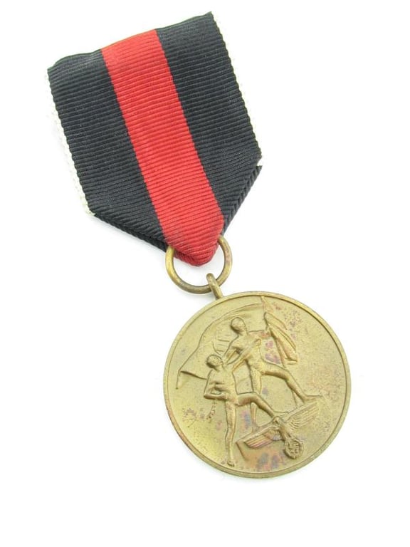 German 1 October 1938 Medal