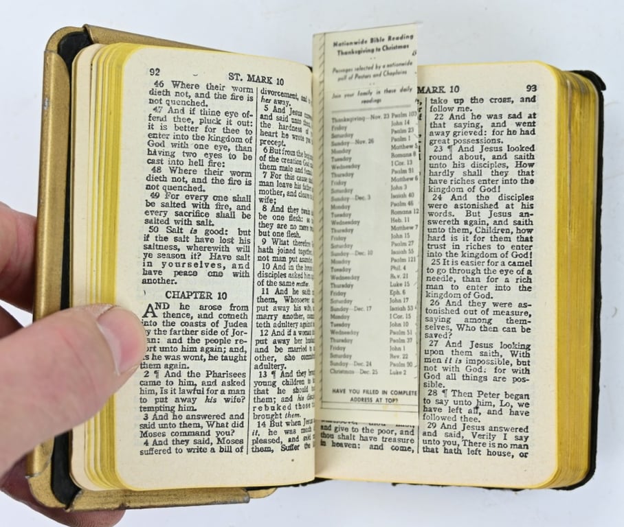 US WW2 Shield Bible