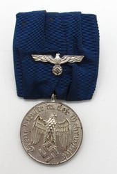 Wehrmacht 4 Years Long Service Award 'Einzelspange'