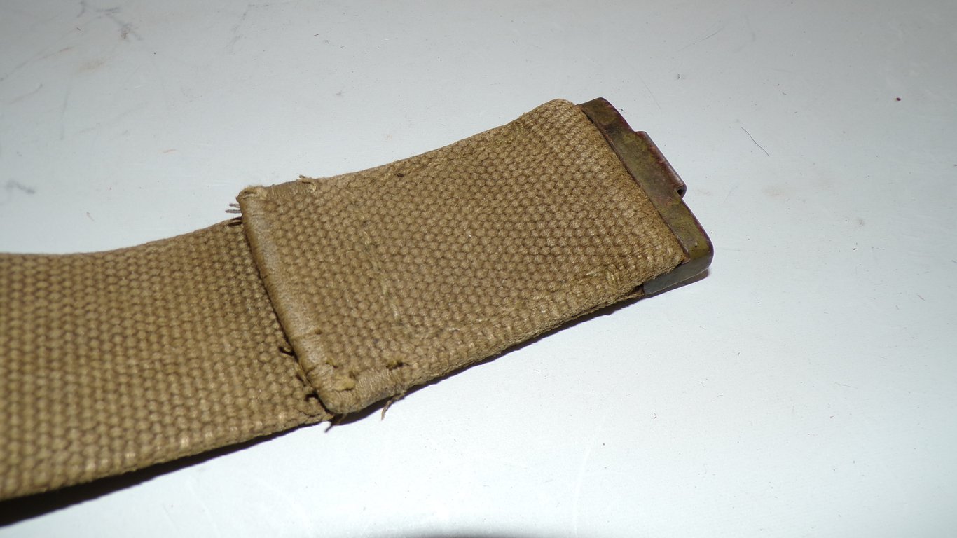 Wehrmacht tropical webbing belt