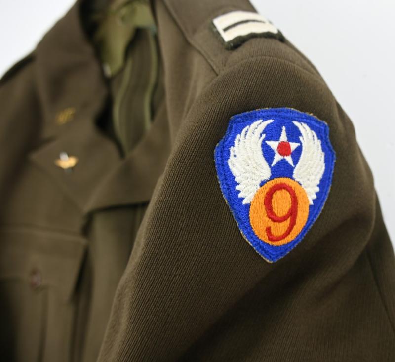 USAAF WW2 Officer /Pilot Ike Jacket '9th Airforce'