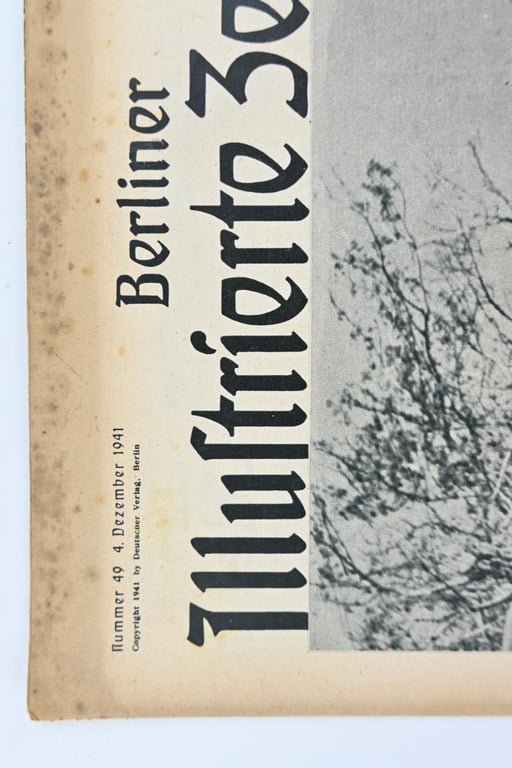 German Berliner Illustrierte Zeitung Newspaper 1941