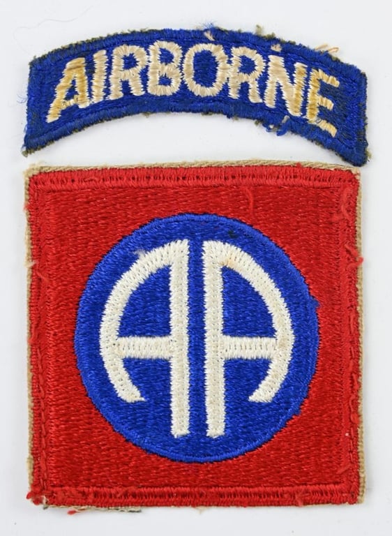 US WW2 82nd AB/ 456th GFAB Grouping