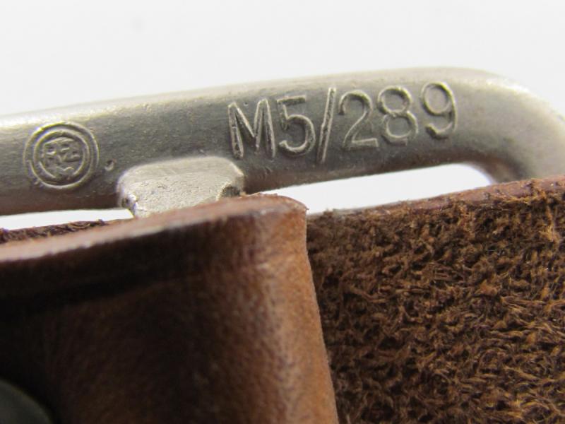 SA/NSDAP Brown Y-Strap - RZM Marked
