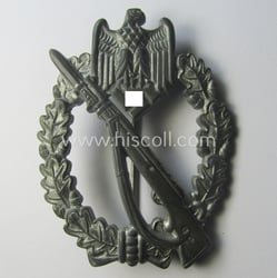 'Infanterie-Sturmabzeichen in Silber' (or: silver-class infantry-assault badge ie....