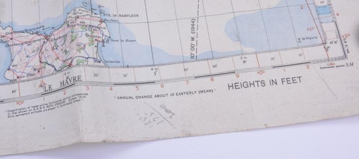 British WW2 RAF Map 'Croydon Airport'