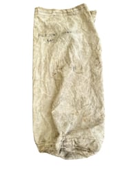 British WWII Large white Duffel Bag