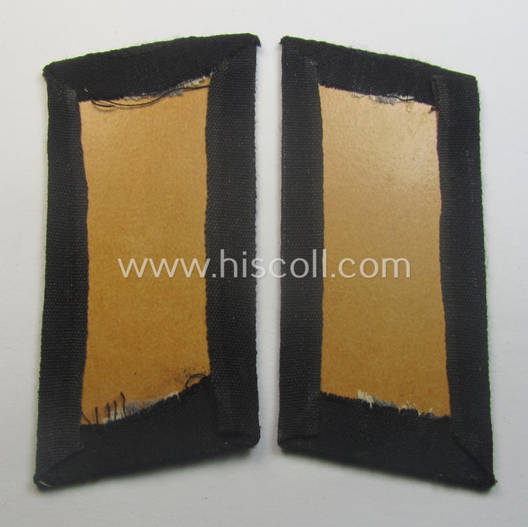 Pair of RAD (ie. 'Reichsarbeitsdienst') EM-type collar-tabs (being of the second pattern as was used in the period between 1936-41) as was intended for a: 'RAD-Vormann'