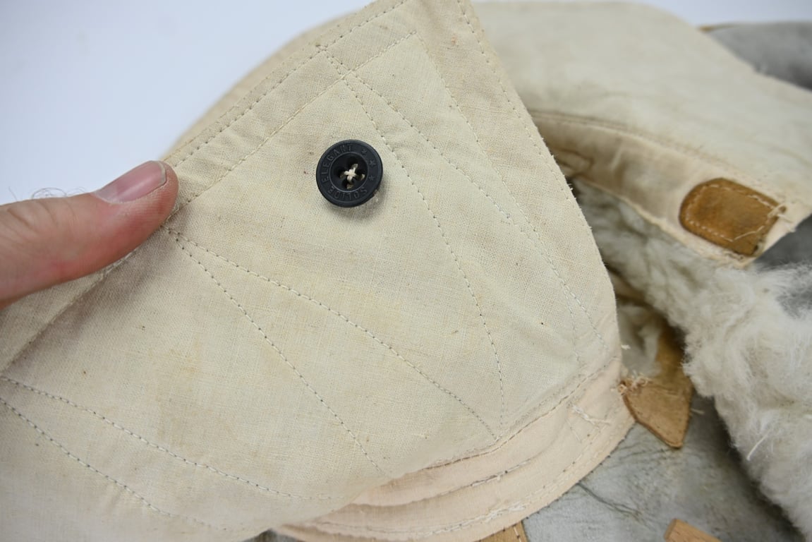 German Luftwaffe Winter Fur Sheepskin Jacket