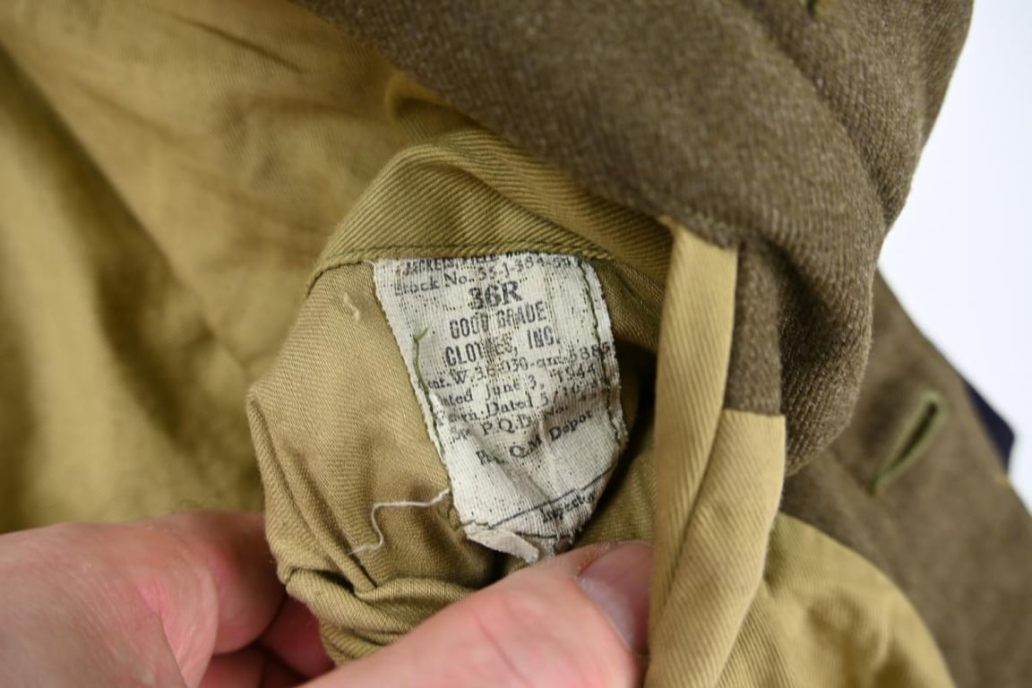 US WW2 XII Army Corps Military Police Tunic