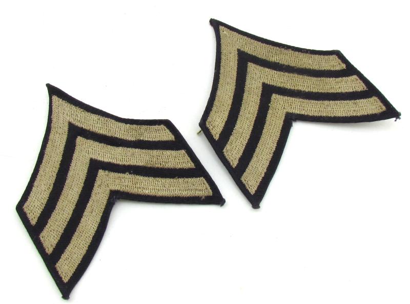 US WWII Sergeant Rank Chevrons