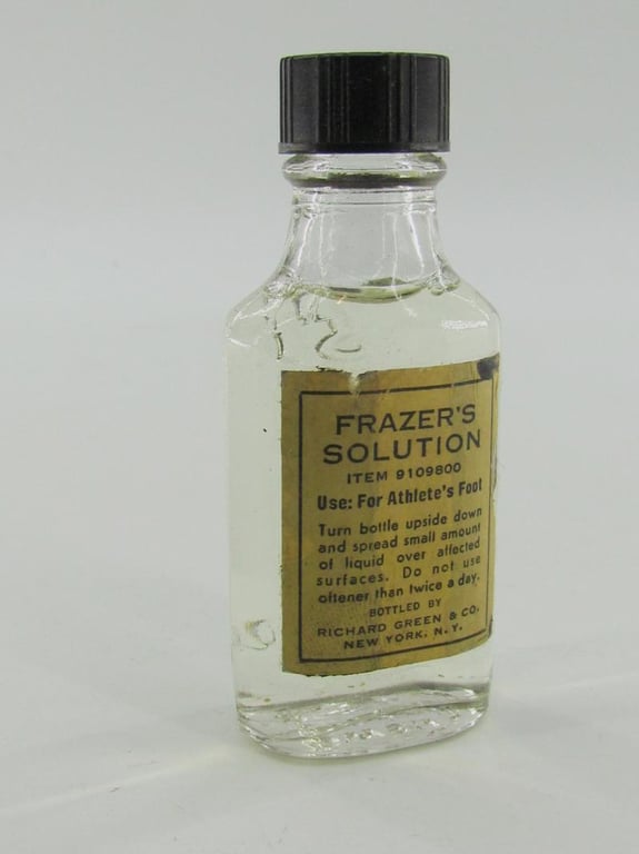 US WWII Frazer's Solution small bottle