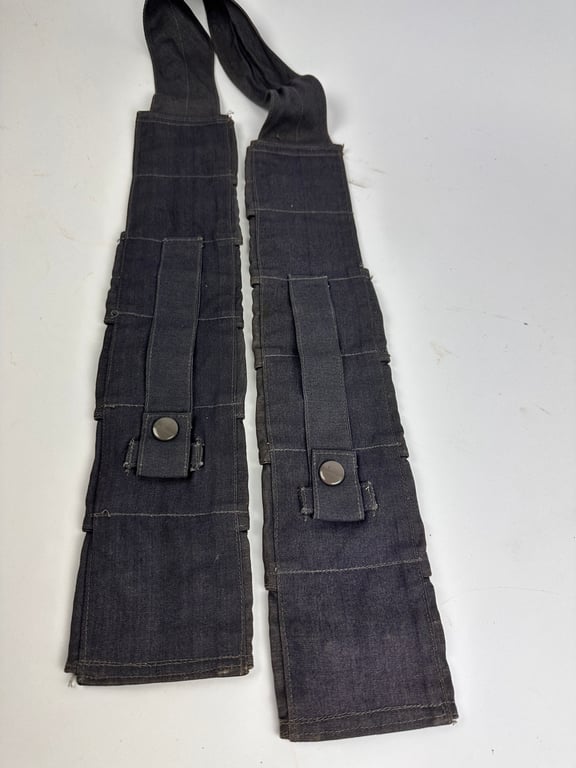 German WW2 Fallschirmjager Paratrooper K98 Mauser Bandolier Luftwaffe Blue