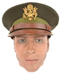 US WW2 Officer's Semi-Crusher Visor Cap