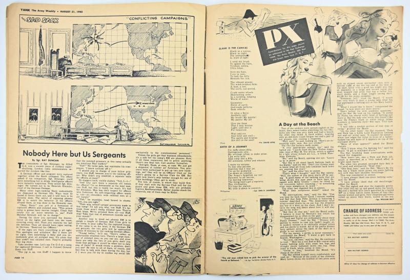 US WW2 Yank Magazine 31 Augustus 1945