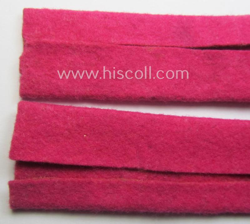 WWII- (ie. TR-) period, woolen-based fire-brigade (ie. 'Feuerwehr'-) related cuff-title (ie. 'Ärmelstreifen') entitled: 'Werkfeuerwehr'