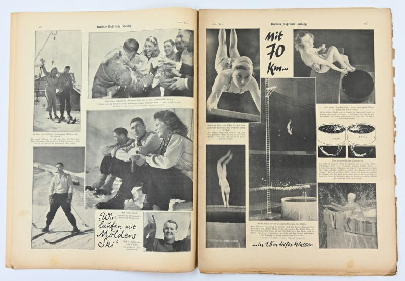 German Berliner Illustrierte Zeitung Newspaper 1941