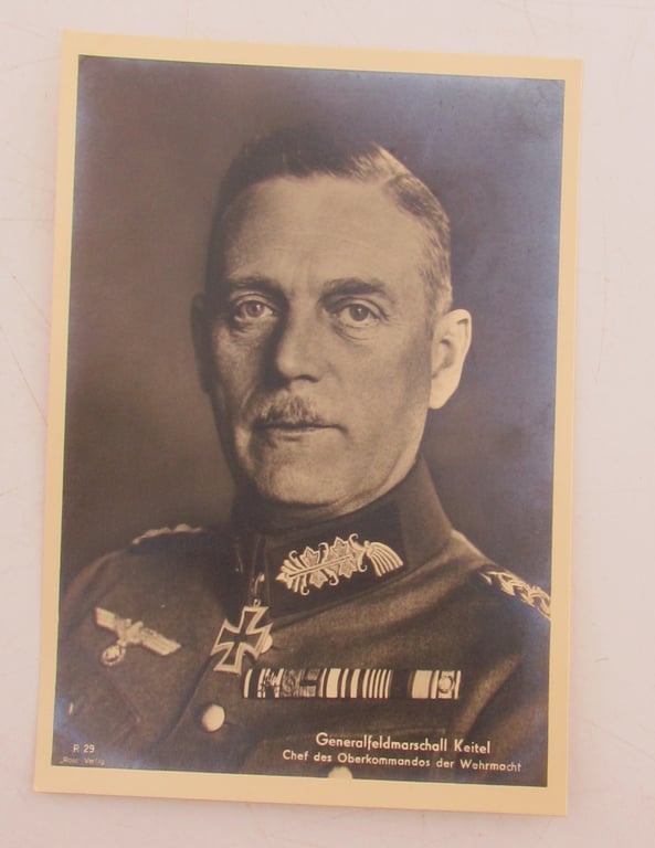 “Portrait Photo of Generalfeldmarschall Wilhelm Keitel