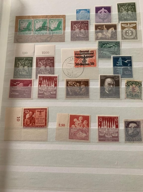 Stamp Album Number One With Content