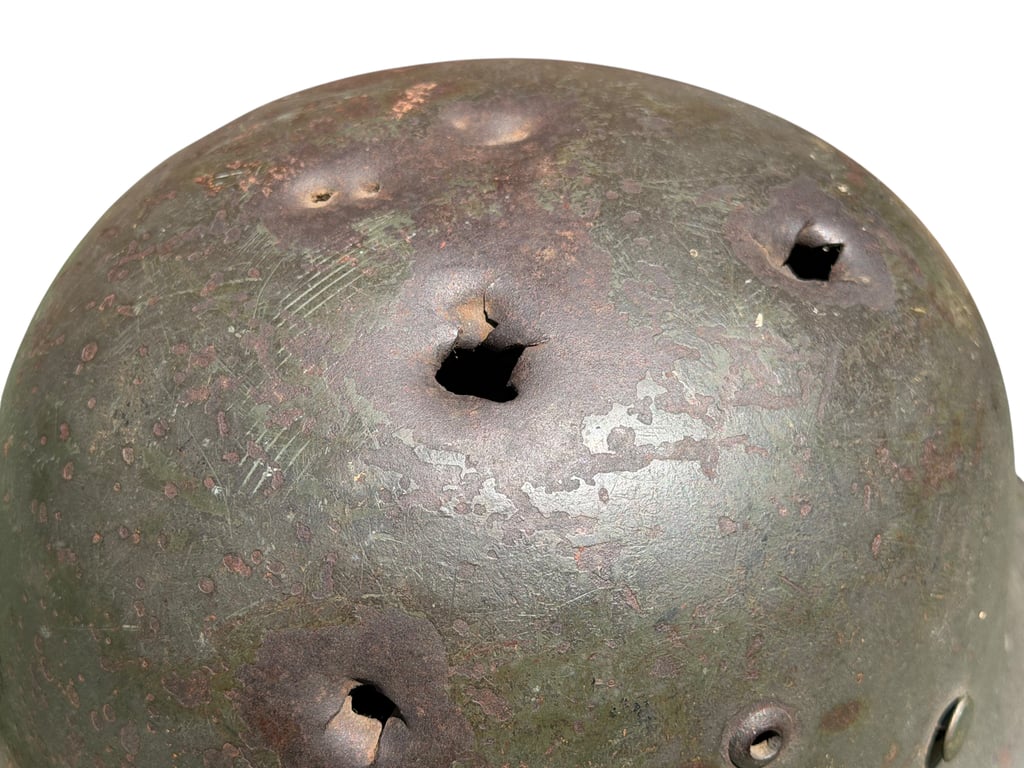 WH M35 re-issued Battle Damage Helmet