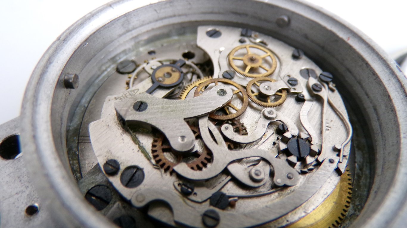 Luftwaffe Messerschmitt Borduhr