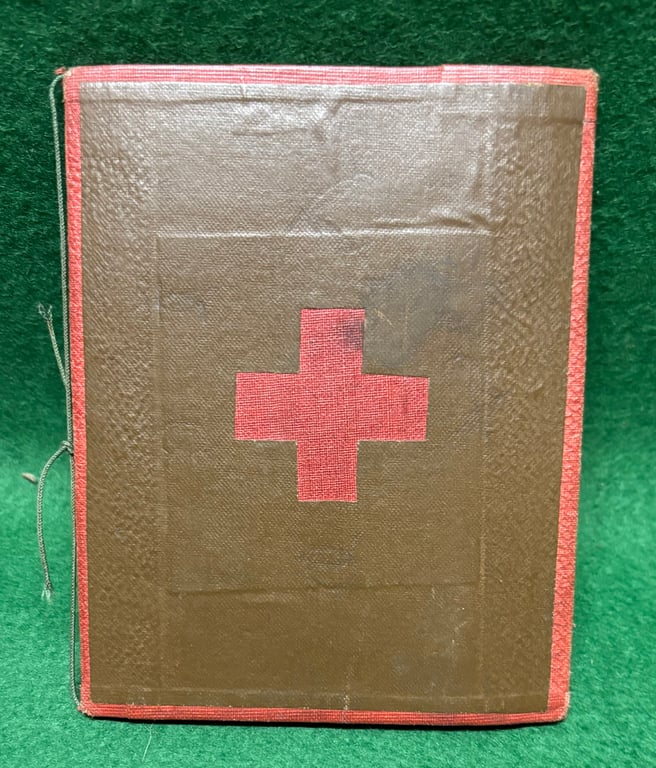 Kent Voluntary Aid Detachment Red Cross Brassard Certificate