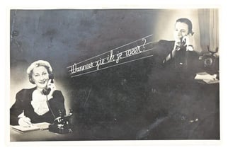 Dutch Postcard to A Dutch Daimler Benz Labor...