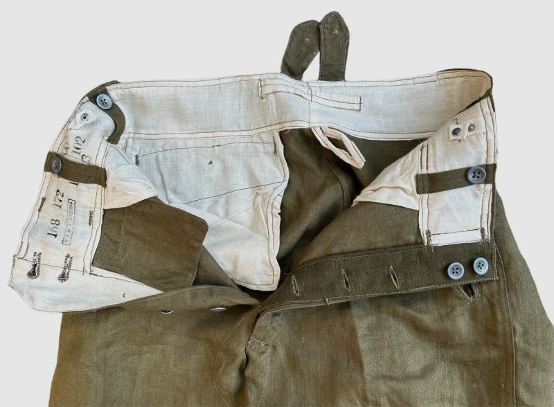 Wehrmacht Heer Tropical Trousers ..Mint
