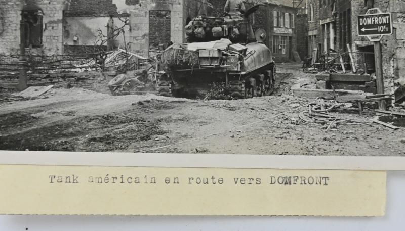 US WW2 Press Photo 'Normandy Campaign'