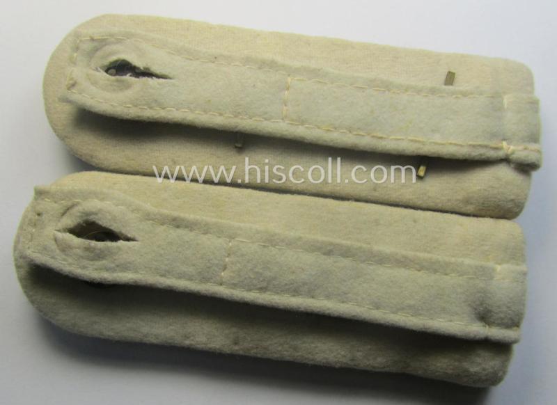 Pair of fully matching - and neatly 'cyphered'! - WH (Heeres) officers'-type shoulderboards as was intended for - and clearly worn by! - a: 'Hauptmann des Infanterie-Rgts. 56'