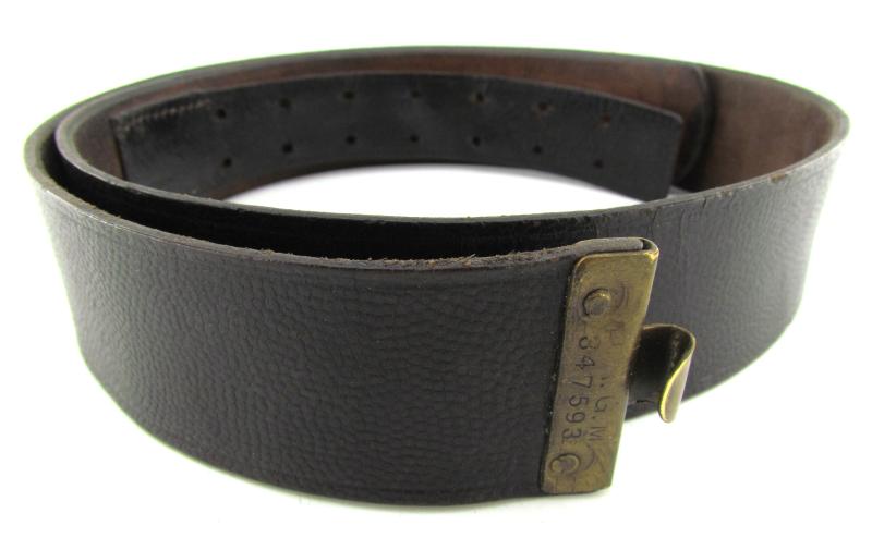 Wehrmacht ( Heer ) Parade Buckle and DRGM Belt