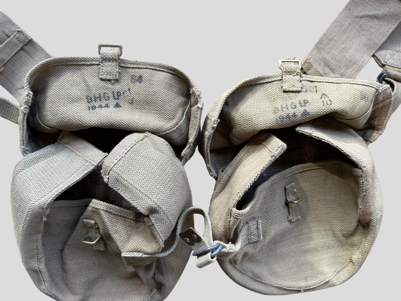 British WWII Vickers-K Magazine Pouches -1944-
