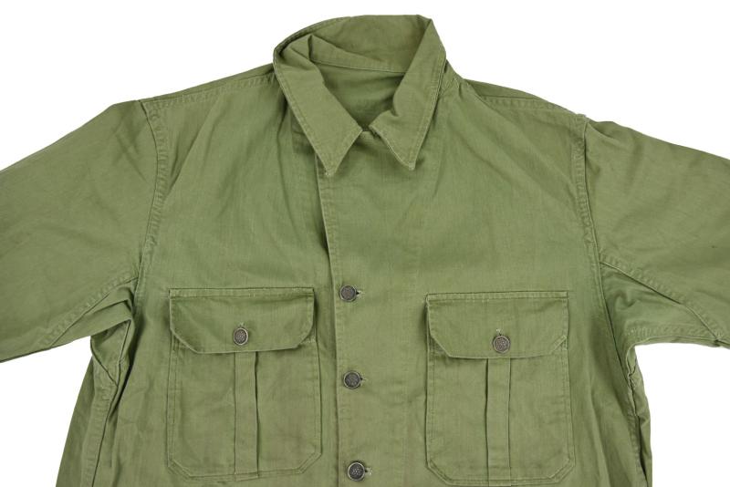 US WW2 HBT Combat Jacket