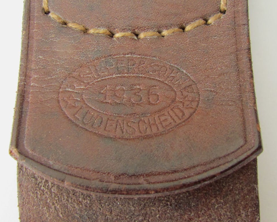 Very Early Wehrmacht Heer EM/NCO Aluminum Belt Buckle – 1936