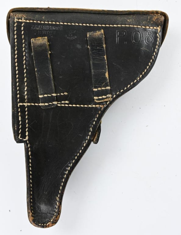 German WH P08 Luger Hardshell Holster