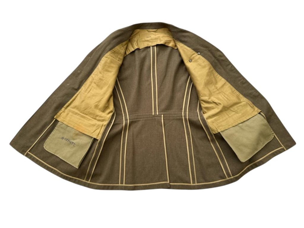 US WWII Class A Tunic Mountain Division , Trousers and Side Cap