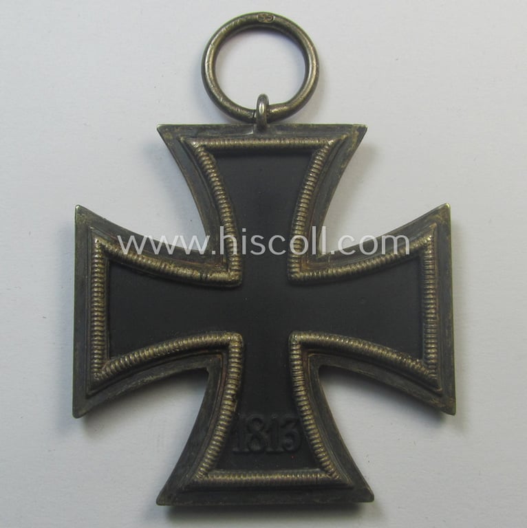 'Eisernes Kreuz II. Klasse' being a maker- (ie. '55'-) marked example by the maker (ie. 'Hersteller'): 'J.E. Hammer & Söhne'
