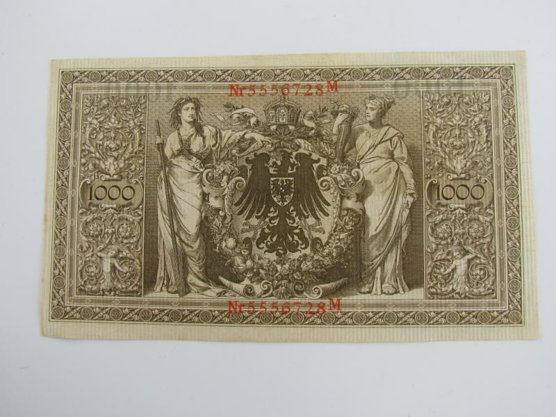 Deutsches Reich, 1000 Reichsmark  1910